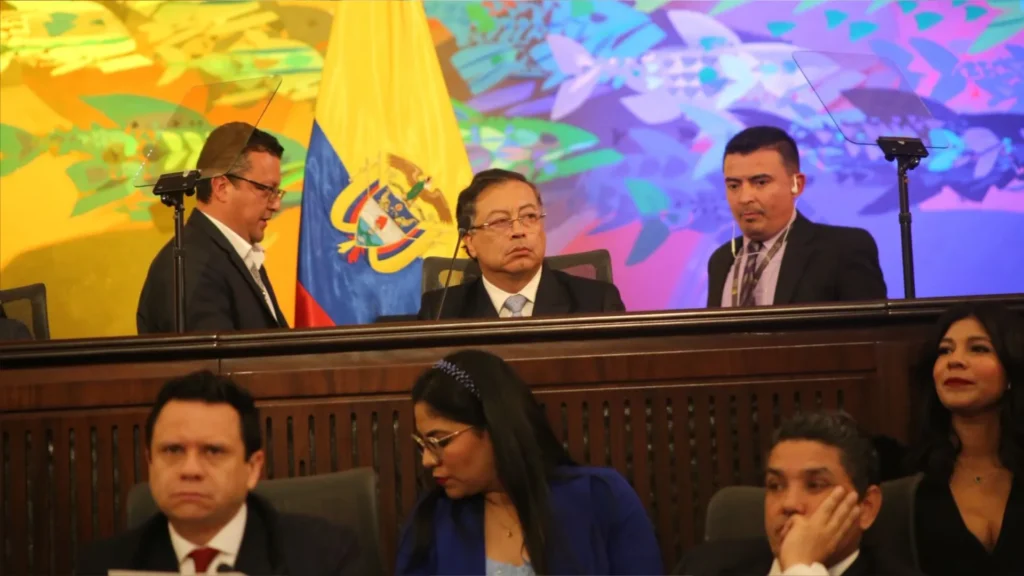 Petro hizo un balance de su gestión y presentó las prioridades para su último año de mandato.